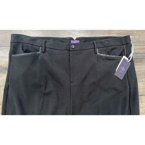 NWT Not Your Daughters Jeans NYJD Pants Straight Leg Slimming Stretch 24W New - Picture 2 of 6